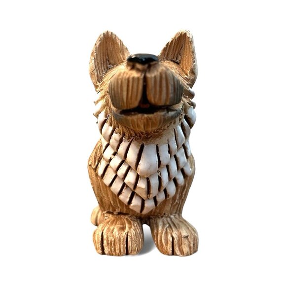 Vtg Artesania Rinconada Standing German Shepherd Male Dog Figurine Uruguay - Picture 3 of 7